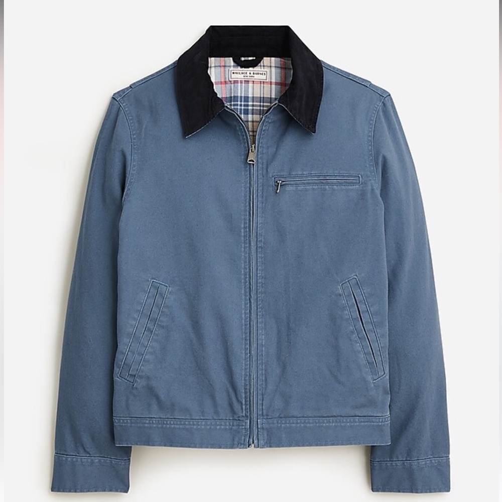 SOLD OUT J Crew Wallace Barnes lightweight canvas work jacket - M